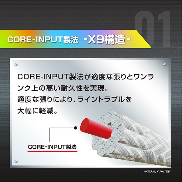 アバニ イカメタル マックスパワーPE X9 マーキング